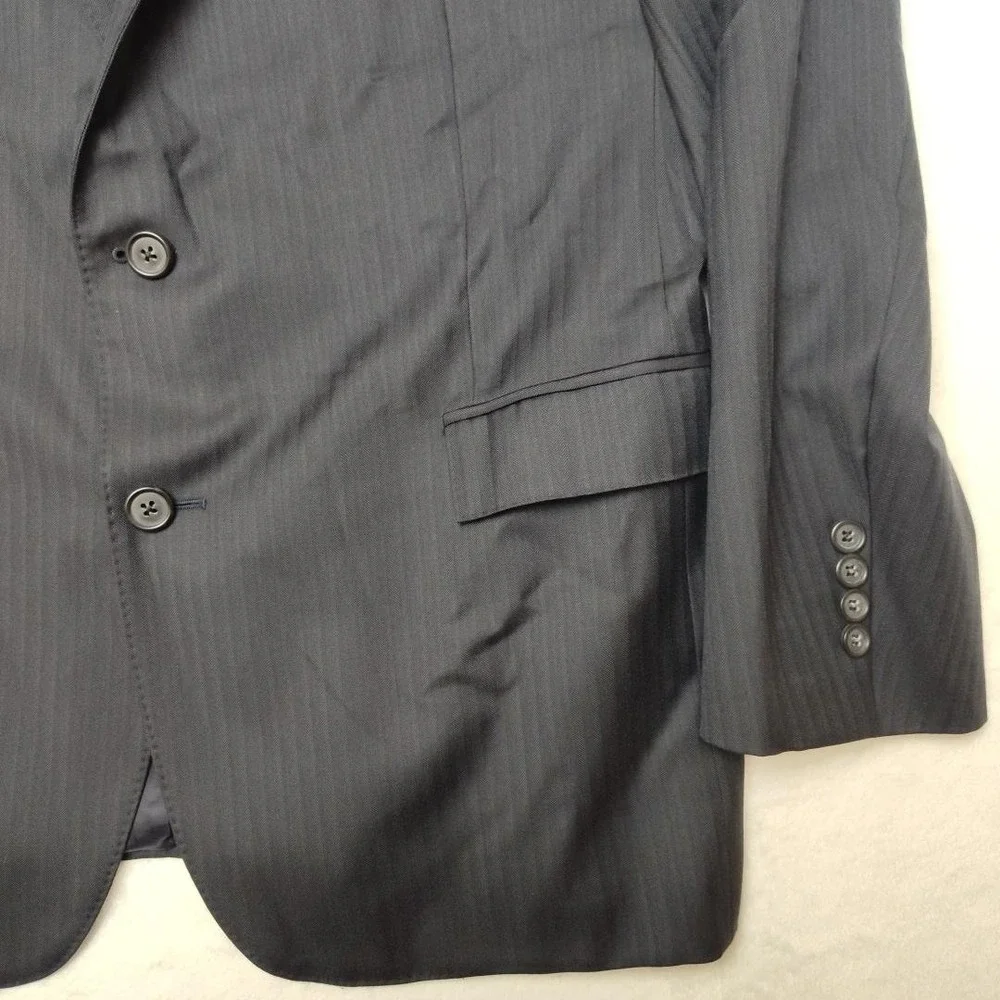 Brooks Brothers Regent Blazer Mens 42R Blue Vitale Barberis Wool Suit Jacket USA